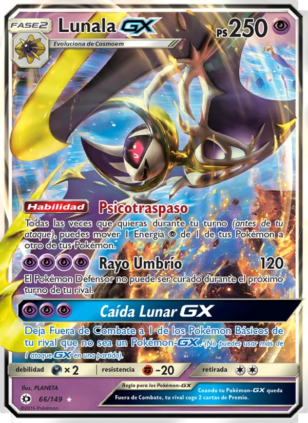 Lunala GX – Sol y Luna 66