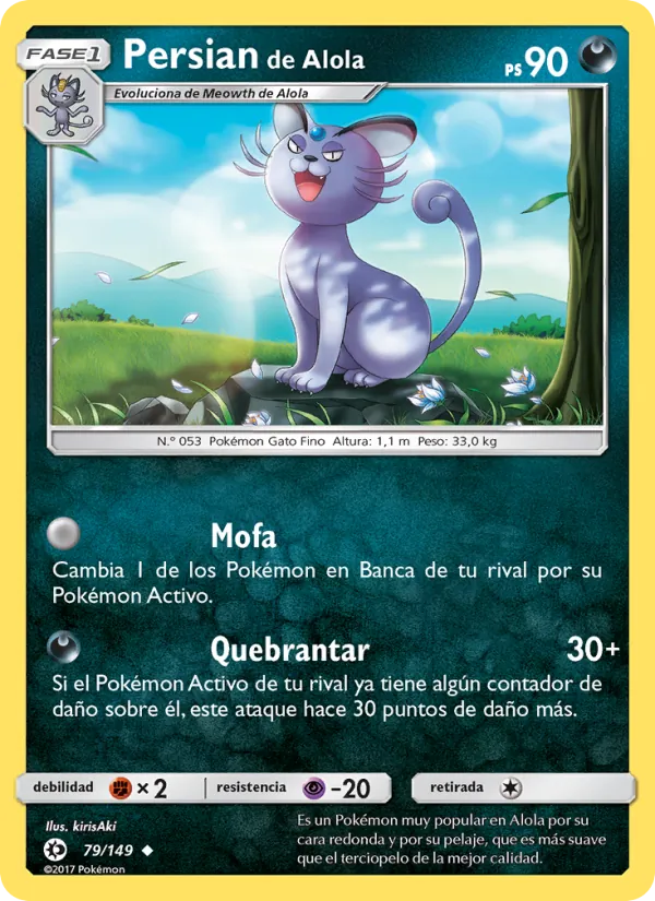 Persian de Alola – Sol y Luna 79