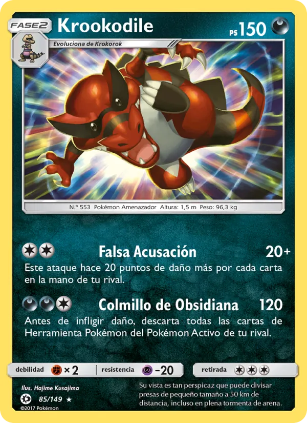 Krookodile – Sol y Luna 85