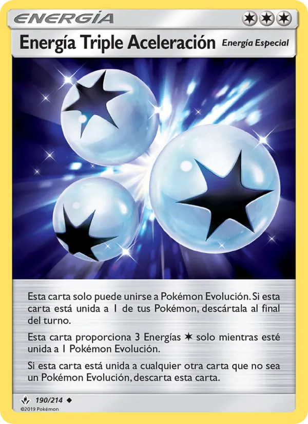 Energía Triple Aceleración – Vínculos Indestructibles 190