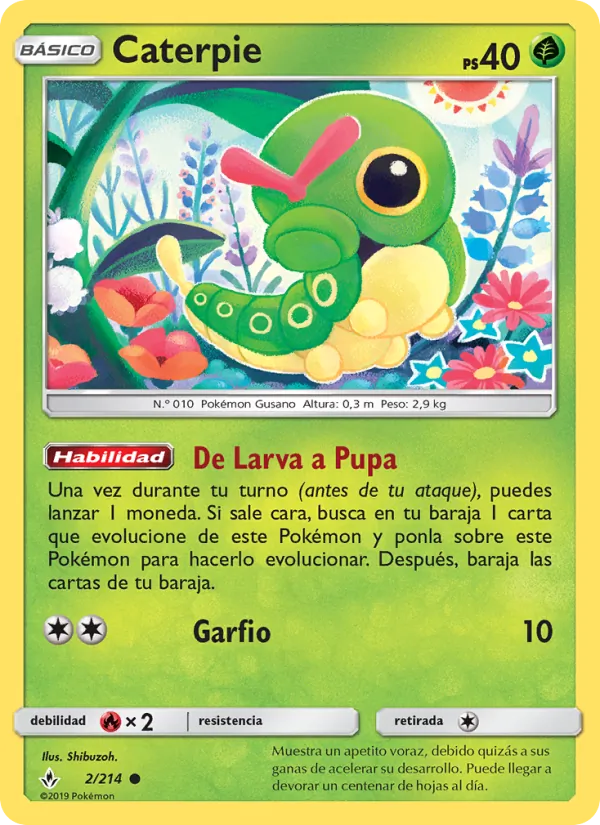 Caterpie – Vínculos Indestructibles 2