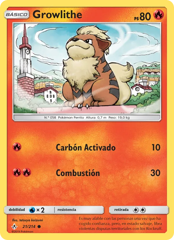 Growlithe – Vínculos Indestructibles 21