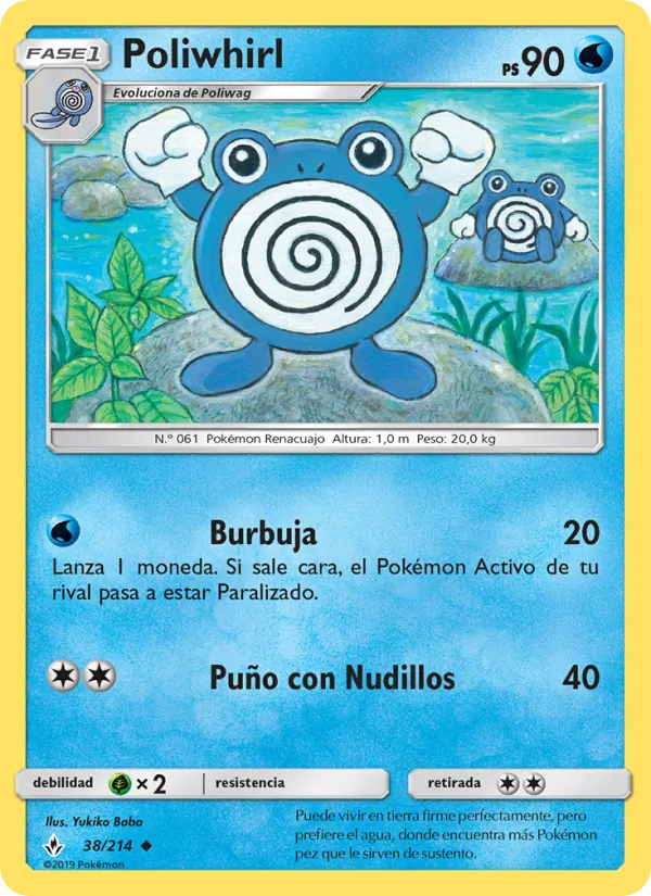 Poliwhirl – Vínculos Indestructibles 38