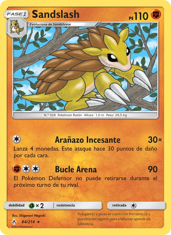 Sandslash – Vínculos Indestructibles 84