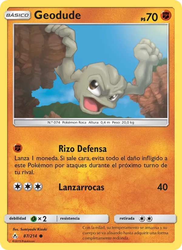 Geodude – Vínculos Indestructibles 87