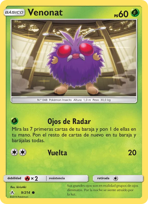 Venonat – Vínculos Indestructibles 9