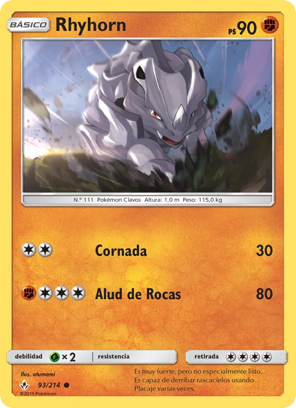 Rhyhorn – Vínculos Indestructibles 93