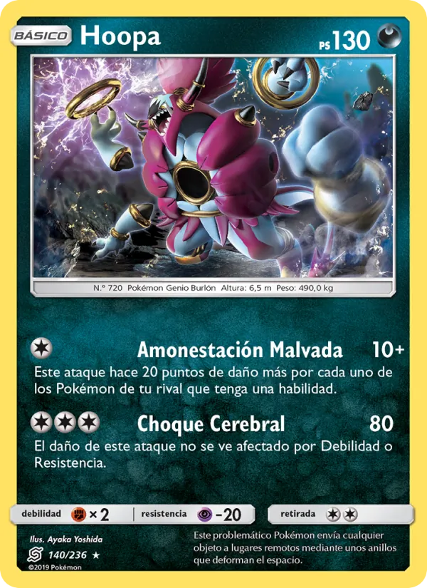 Hoopa – Mentes Unidas 140
