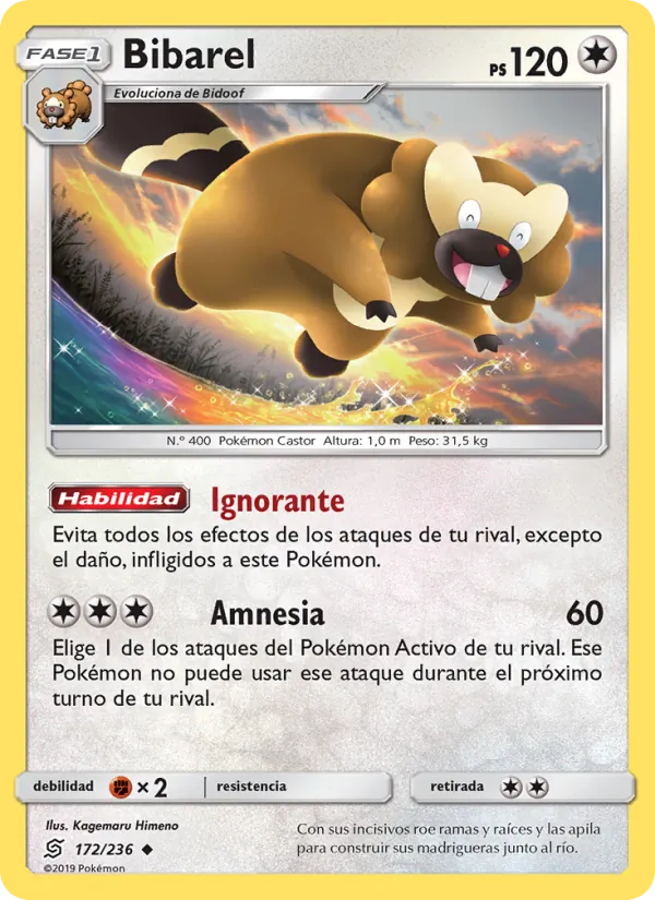Bibarel – Mentes Unidas 172