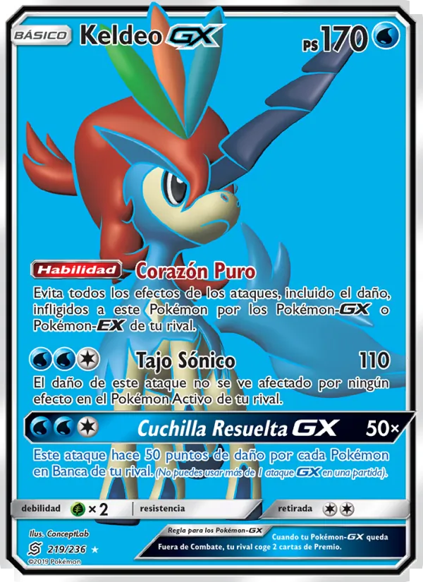 Keldeo GX – Mentes Unidas 219