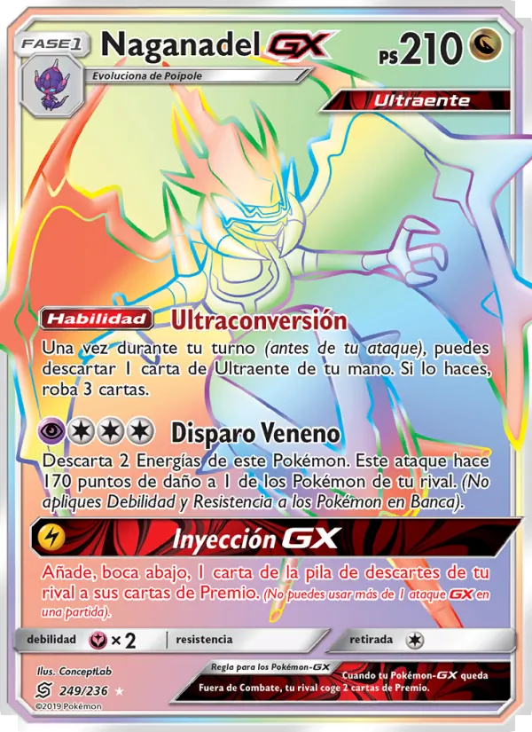 Naganadel GX – Mentes Unidas 249