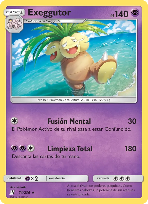 Exeggutor – Mentes Unidas 74