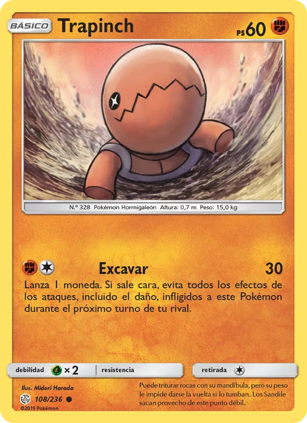 Trapinch – Eclipse Cósmico 108