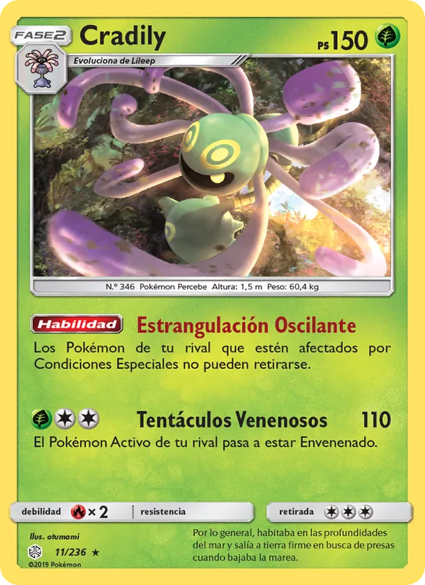 Cradily – Eclipse Cósmico 11
