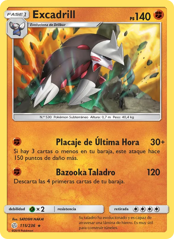 Excadrill – Eclipse Cósmico 115