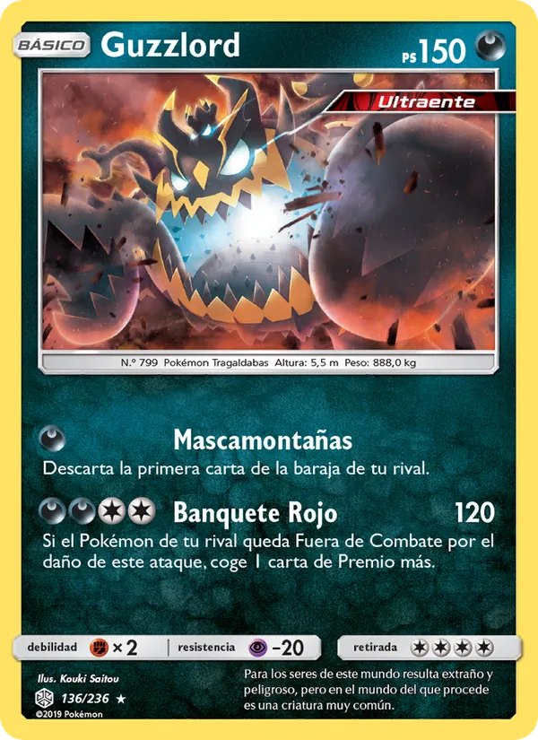 Guzzlord – Eclipse Cósmico 136