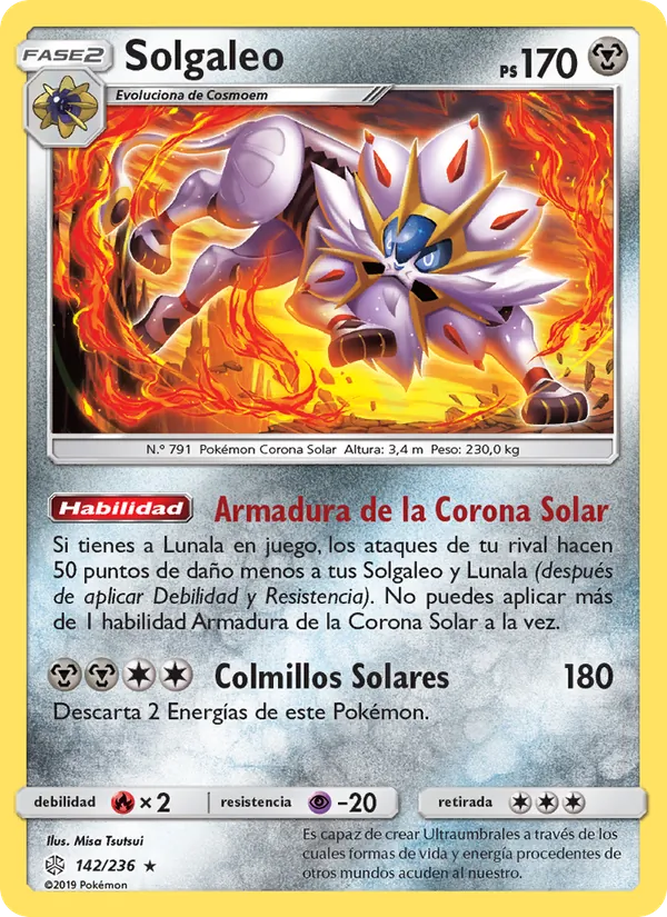 Solgaleo – Eclipse Cósmico 142