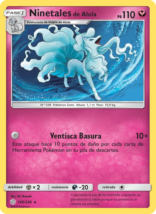 Ninetales de Alola – Eclipse Cósmico 145