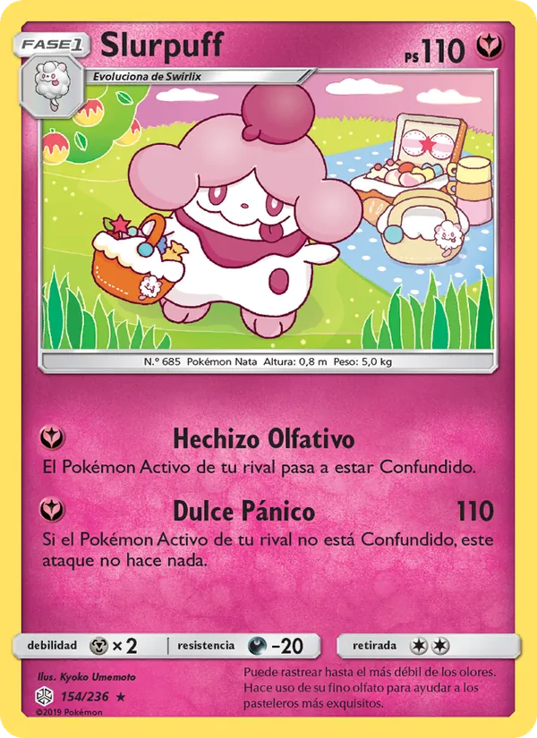 Slurpuff – Eclipse Cósmico 154