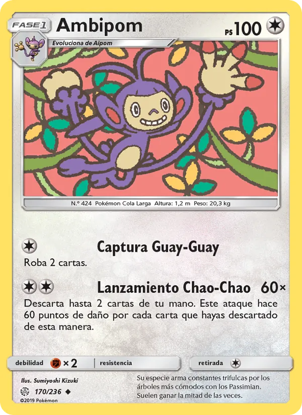 Ambipom – Eclipse Cósmico 170