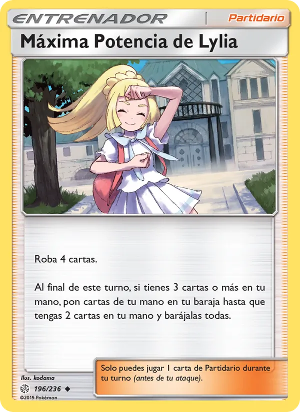 Máxima Potencia de Lylia – Eclipse Cósmico 196