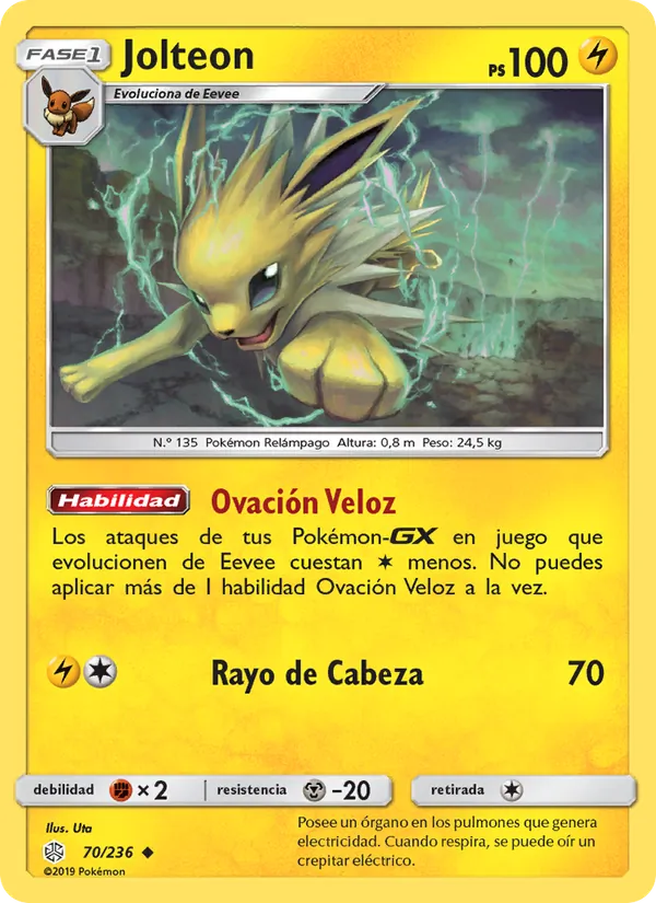 Jolteon – Eclipse Cósmico 70