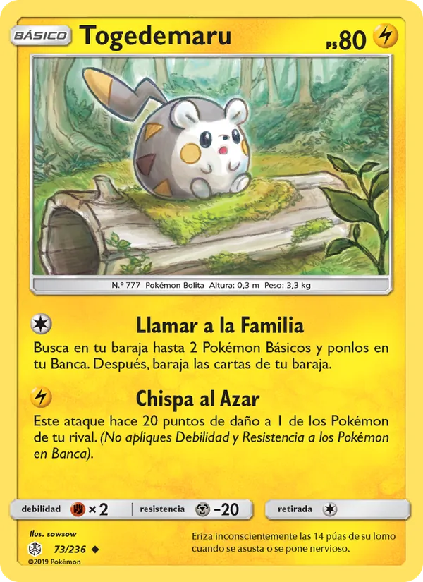 Togedemaru – Eclipse Cósmico 73
