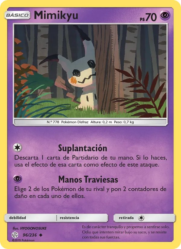 Mimikyu – Eclipse Cósmico 96