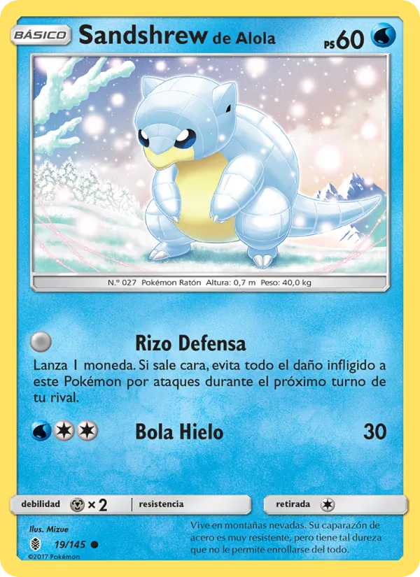 Sandshrew de Alola – Albor de Guadianes 19