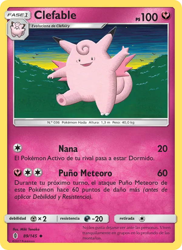 Clefable – Albor de Guadianes 89