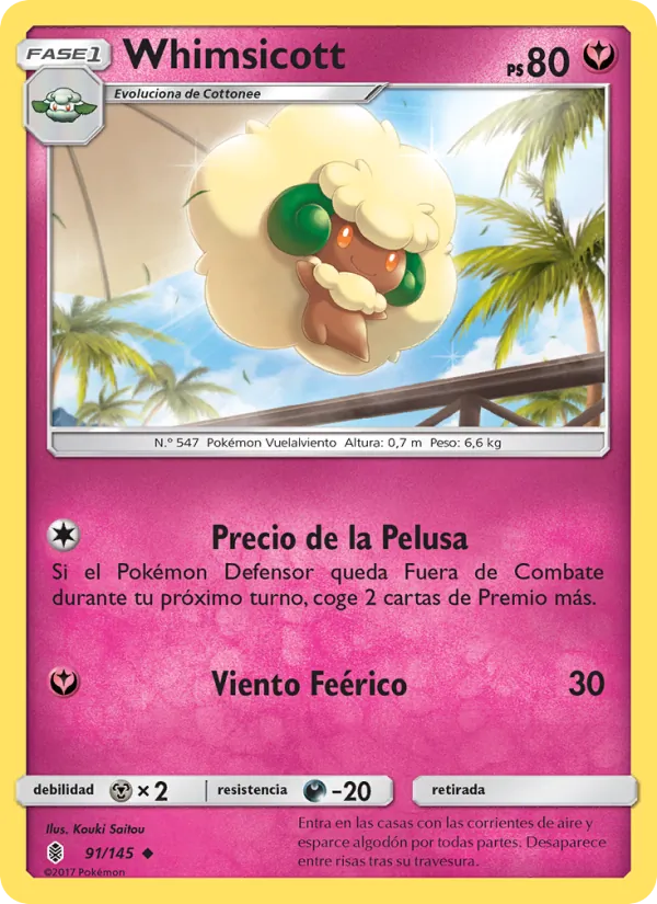 Whimsicott – Albor de Guadianes 91