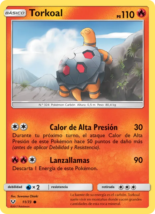 Torkoal – Leyendas Luminosas 11