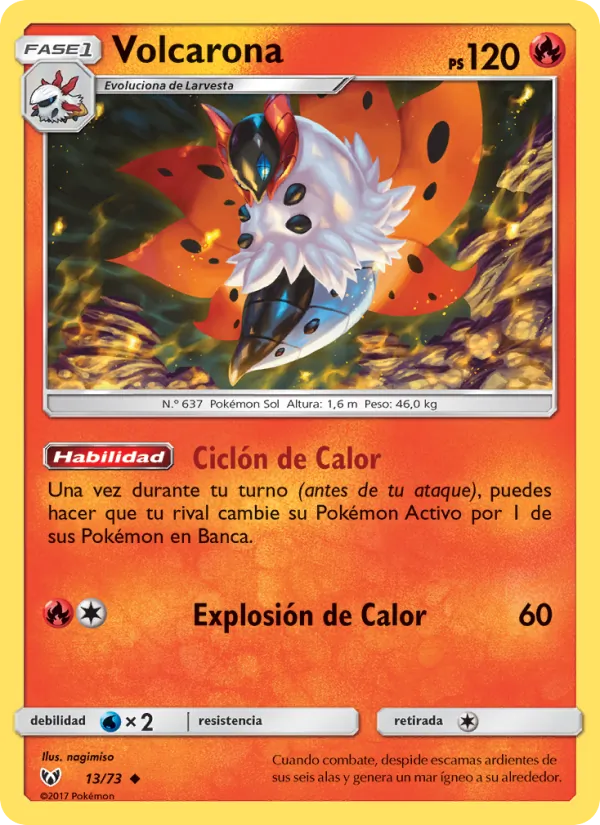 Volcarona – Leyendas Luminosas 13