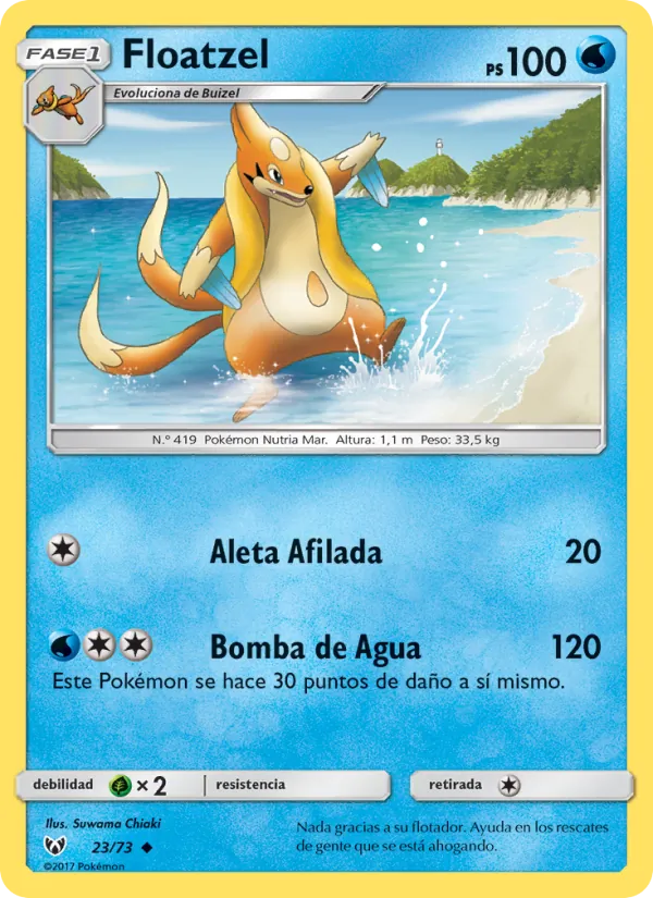 Floatzel – Leyendas Luminosas 23