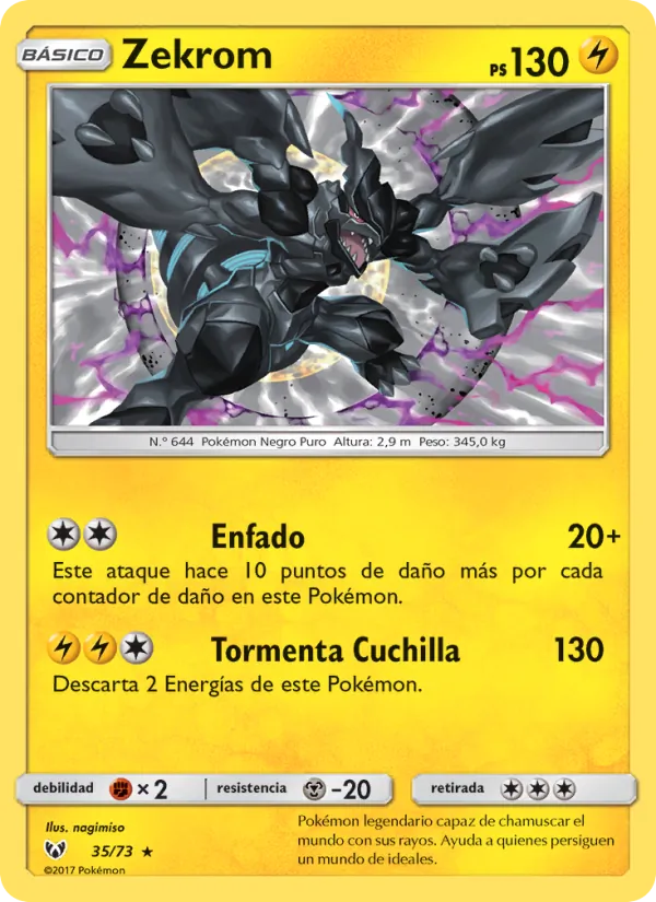 Zekrom – Leyendas Luminosas 35