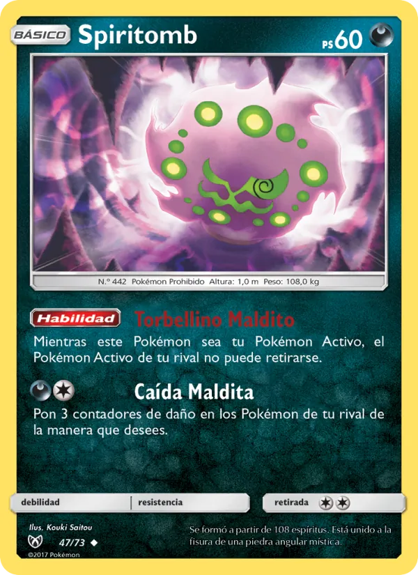 Spiritomb – Leyendas Luminosas 47