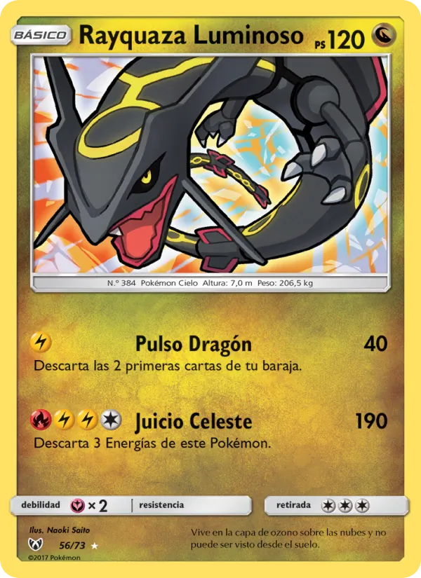 Rayquaza Luminoso – Leyendas Luminosas 56