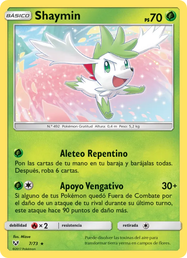 Shaymin – Leyendas Luminosas 7