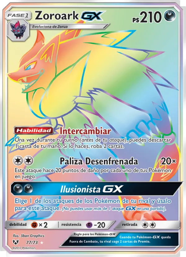 Zoroark GX – Leyendas Luminosas 77