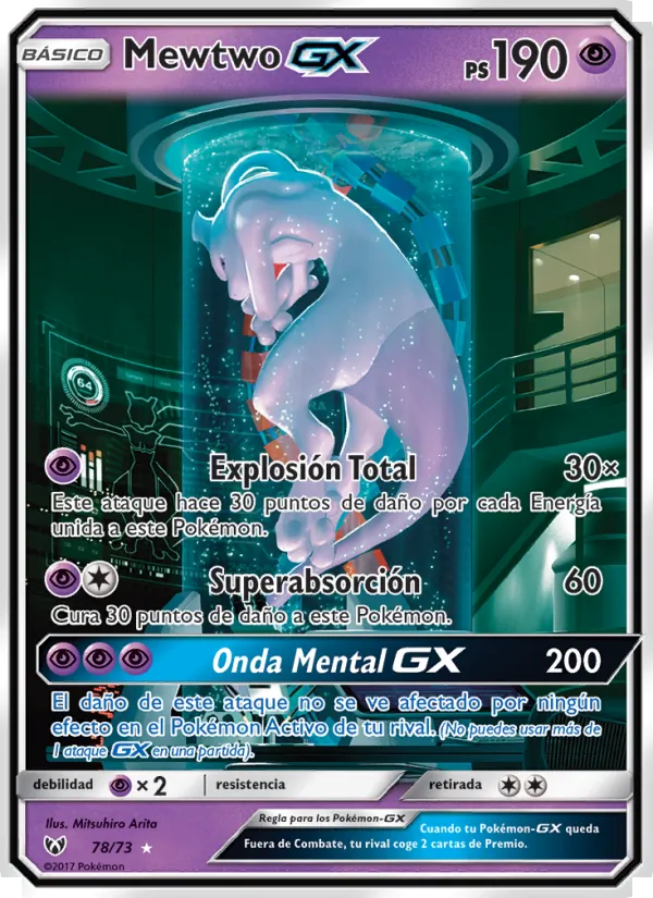 Mewtwo GX – Leyendas Luminosas 78
