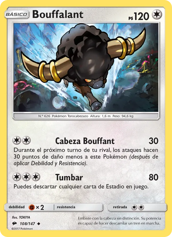 Bouffalant – Sombras Ardientes 108