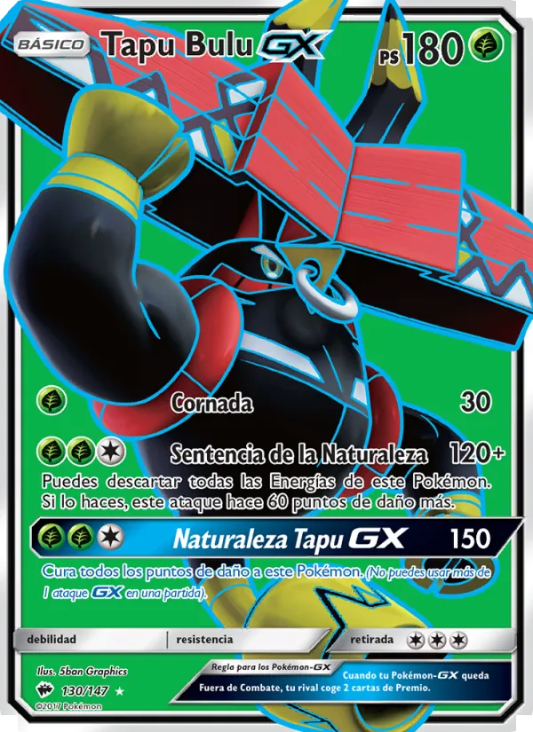 Tapu Bulu GX – Sombras Ardientes 130