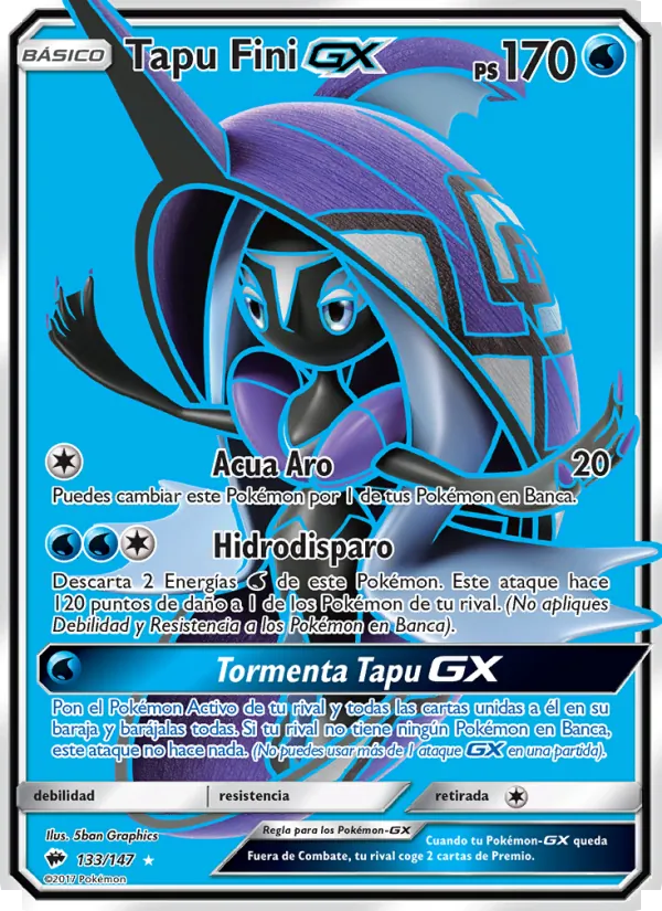 Tapu Fini GX – Sombras Ardientes 133