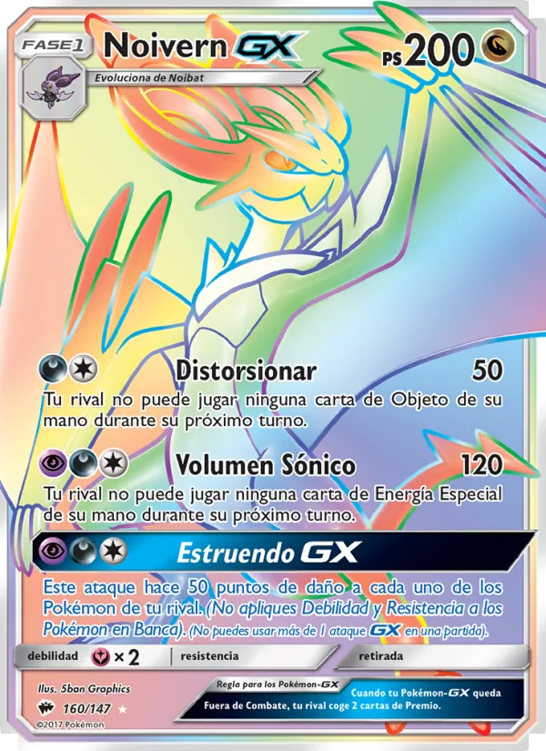 Noivern GX – Sombras Ardientes 160