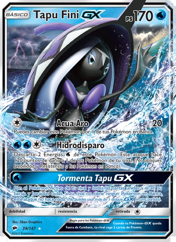 Tapu Fini GX – Sombras Ardientes 39