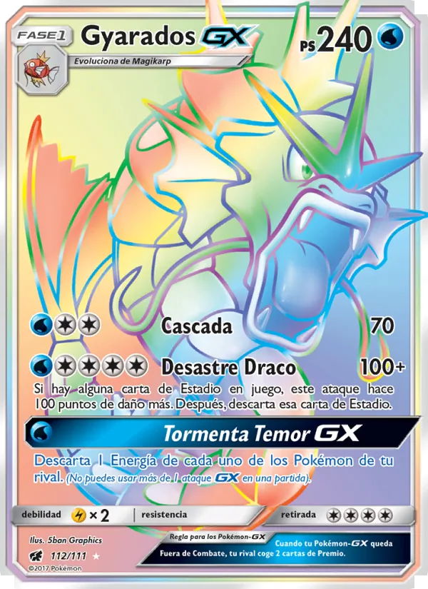 Gyarados GX – Invasión Carmesí 112