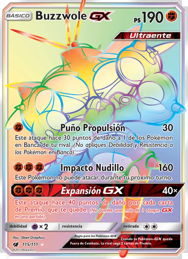 Buzzwole GX – Invasión Carmesí 115