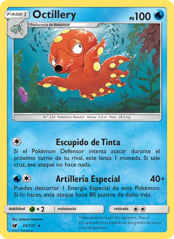 Octillery – Invasión Carmesí 23