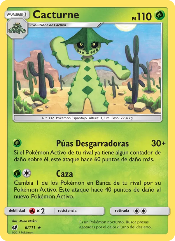 Cacturne – Invasión Carmesí 6