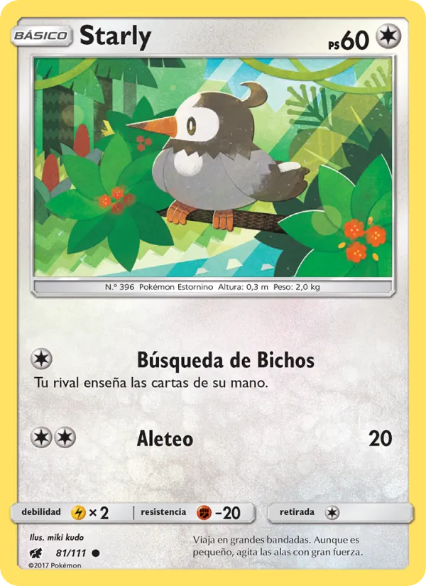 Starly – Invasión Carmesí 81